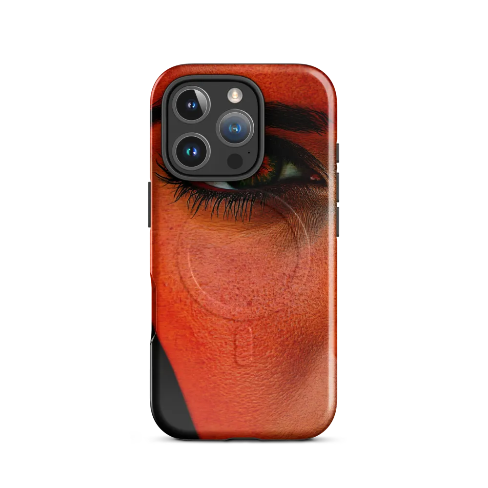 Gaze of Intensity | Phone Case |  16 Pro | MagSafe® Tough Case | Glossy