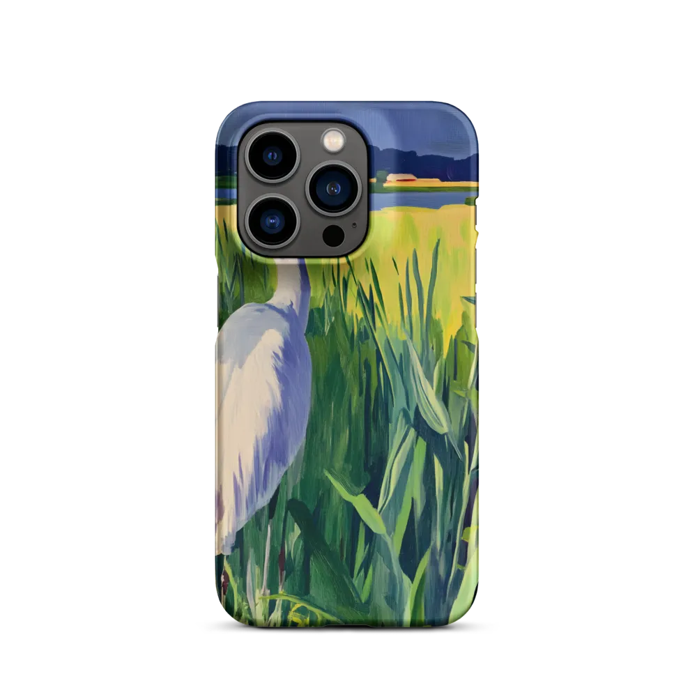 Graceful Presence: The Heron in the Meadow