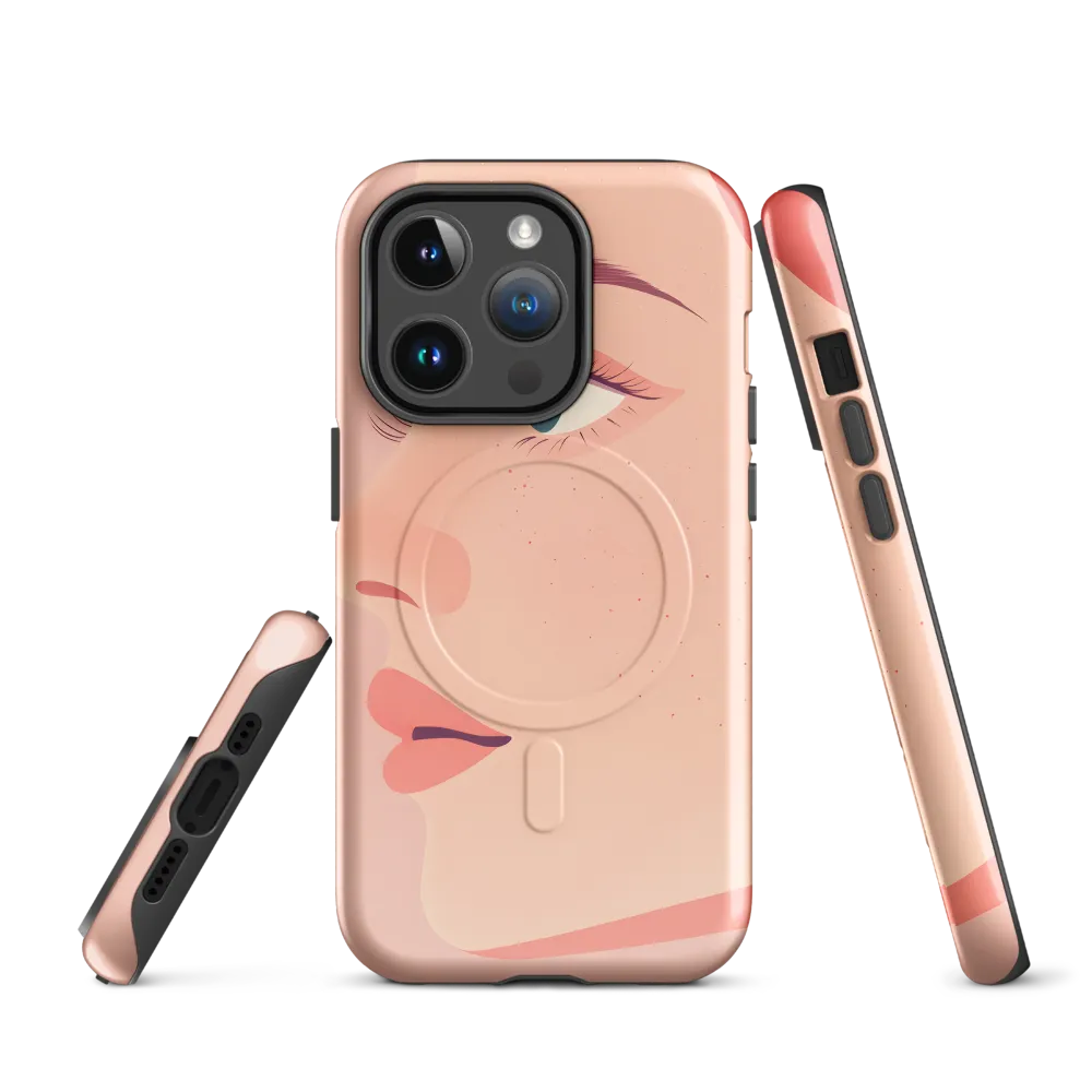 Serenity in Profile | Phone Case |  14 Pro | MagSafe® Tough Case | Glossy