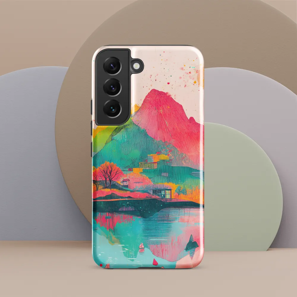 Vibrant Serenity: A Surreal Landscape