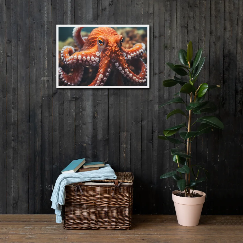 Curious Depths | Canvas with White Frame | 20″×30″