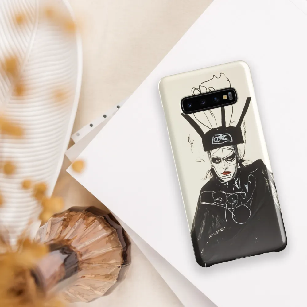 Mystique in Monochrome | Phone Case |  S10 Plus | Snap Case | Glossy