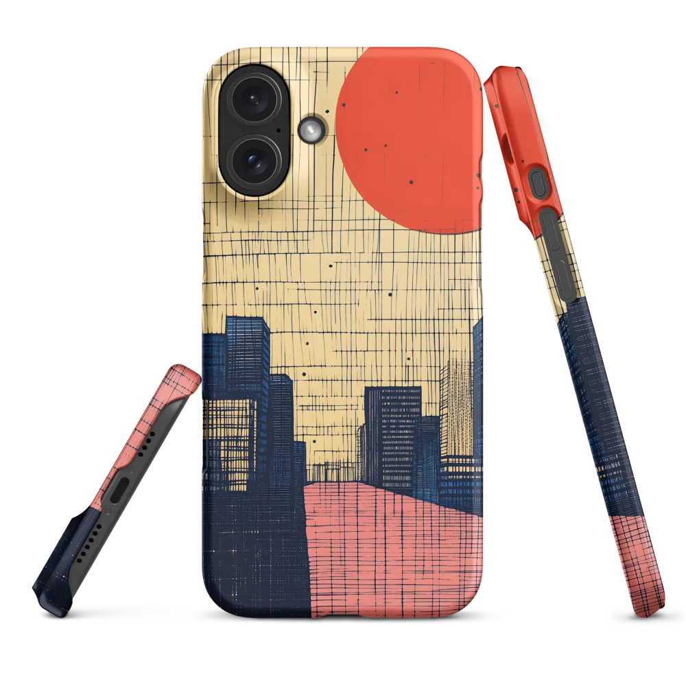 Urban Echoes: A Minimalist Cityscape
