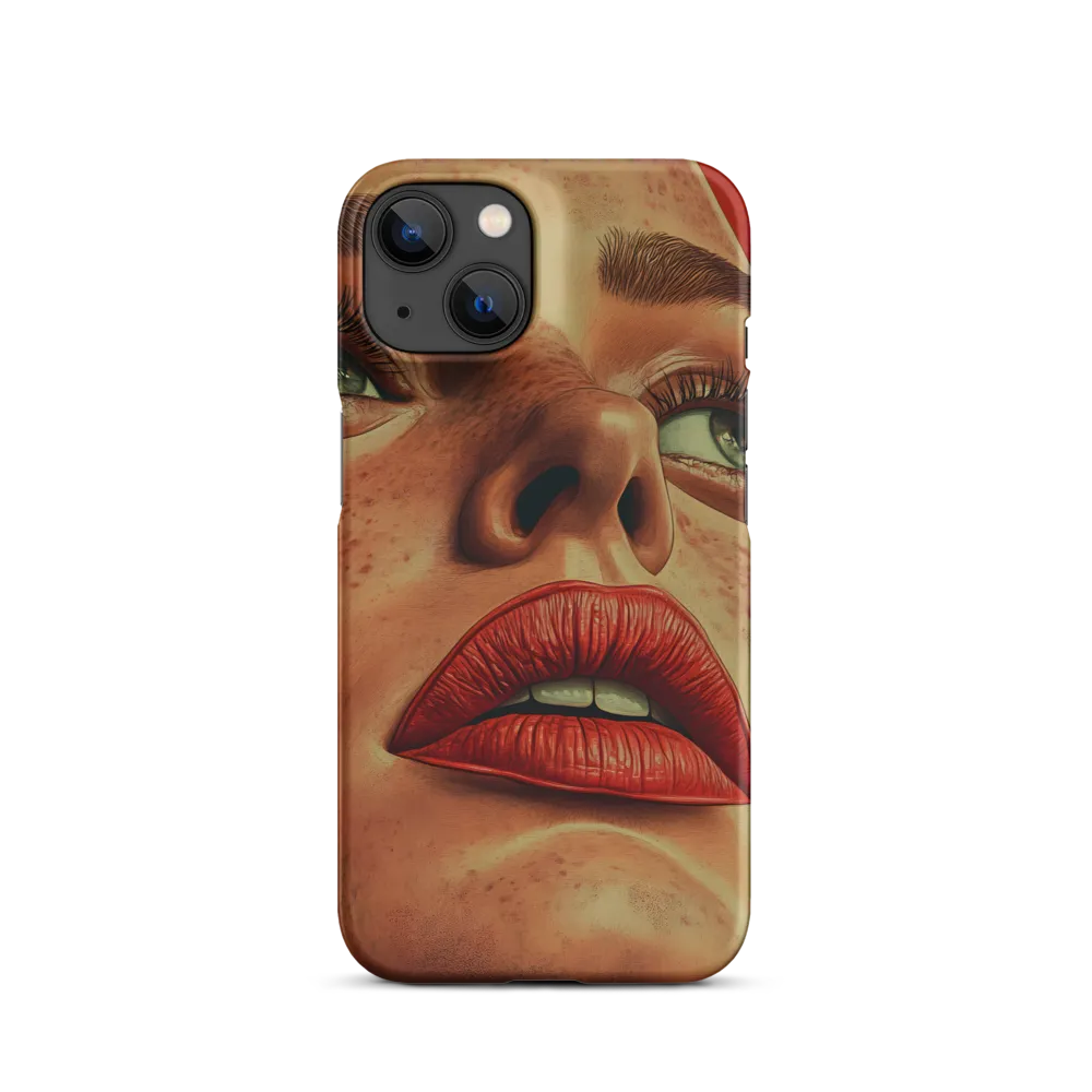 Red Intensity: A Portrait of Elegance