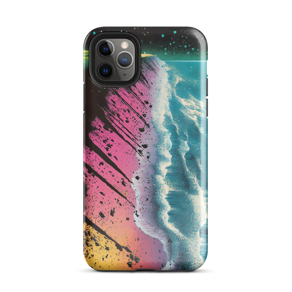 Cosmic Serenity at the Shore | Phone Case |  11 Pro Max | Tough Case | Glossy