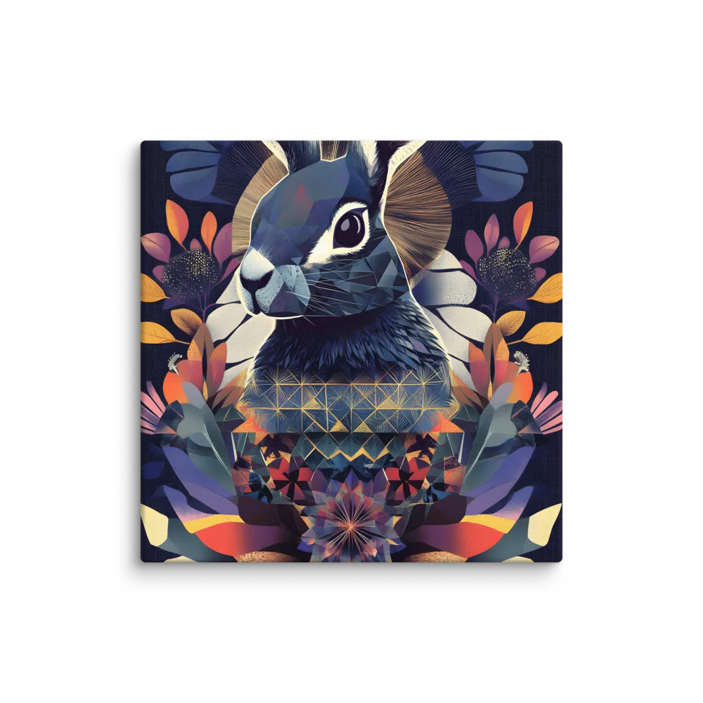 Ethereal Bunny: A Geometric Wonderland