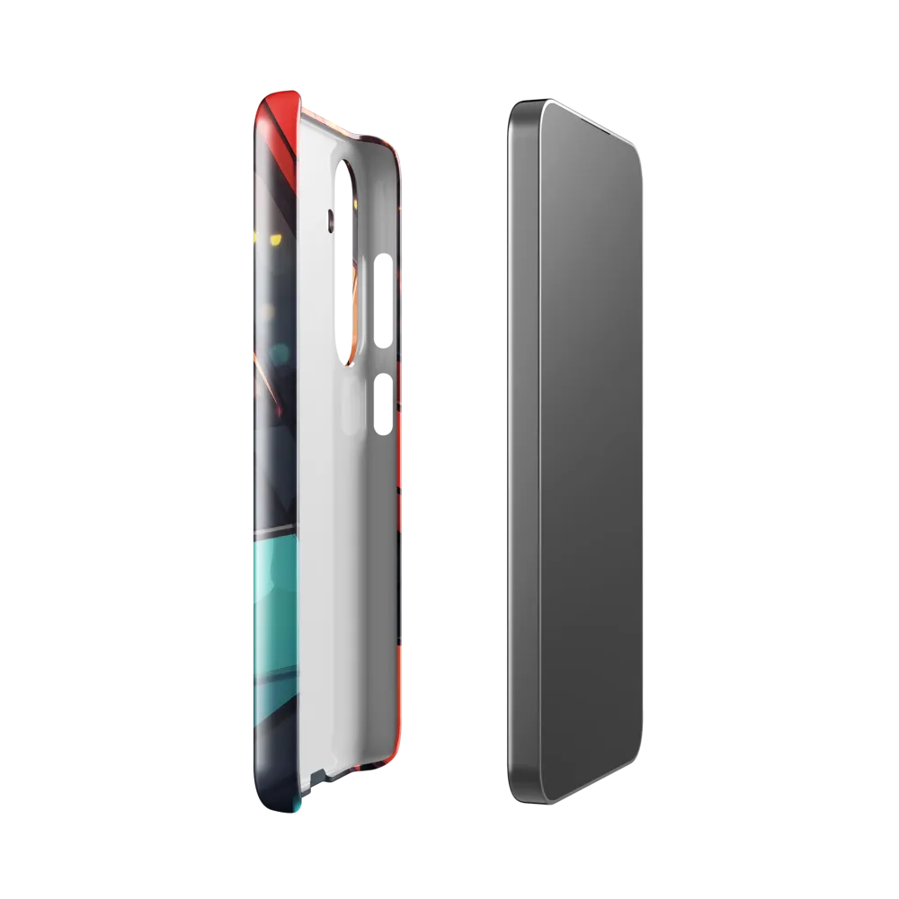 Illuminated Geometry | Phone Case |  S24 | Snap Case | Glossy