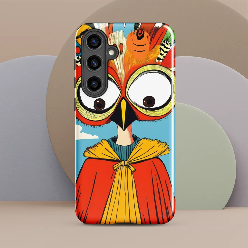 A Whimsical Encounter: The Owl-Human Fusion