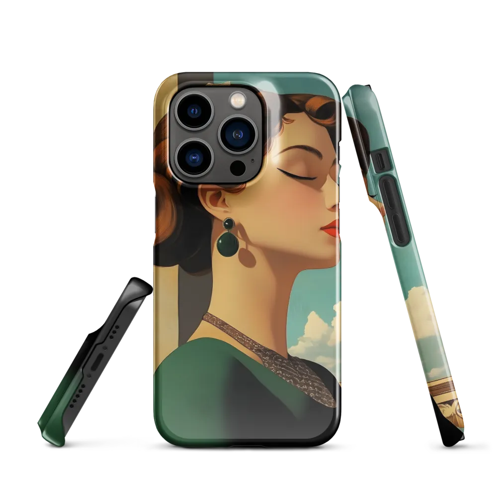 Elegance in Art Deco: A Portrait of Grace