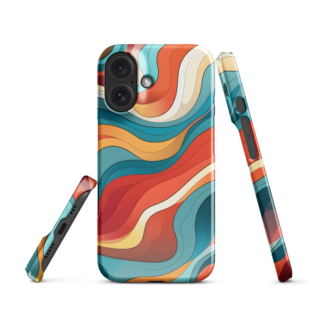 Fluid Harmony | Phone Case |  16 | Snap Case | Glossy