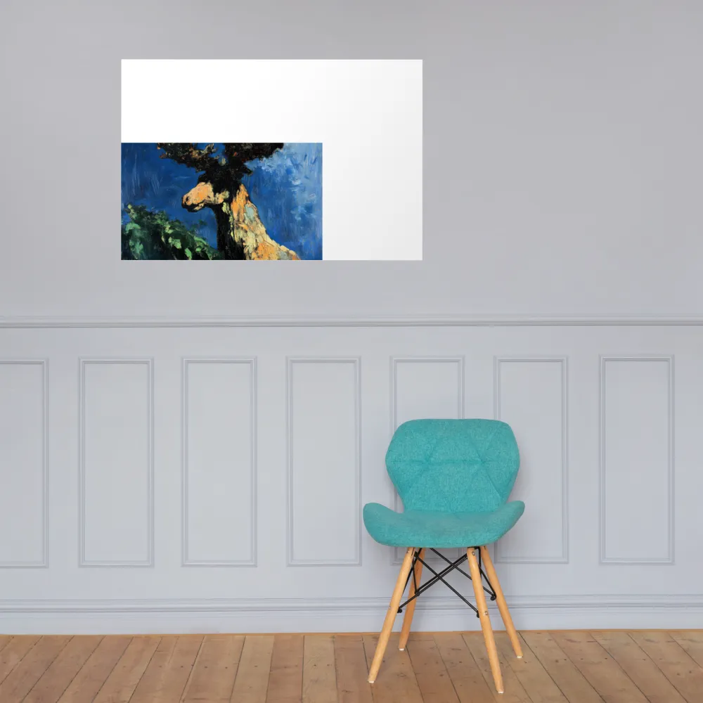 The Majestic Deer in Nature | Poster | 24″×36″