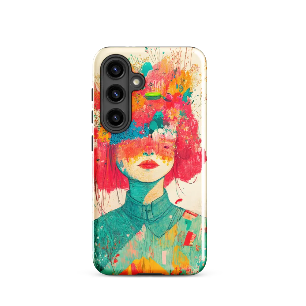 Whimsical Floral Portrait
