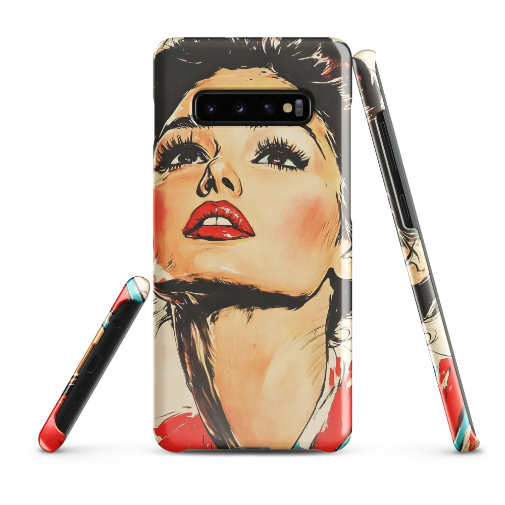 The Radiance of Confidence | Phone Case |  S10 Plus | Snap Case | Glossy