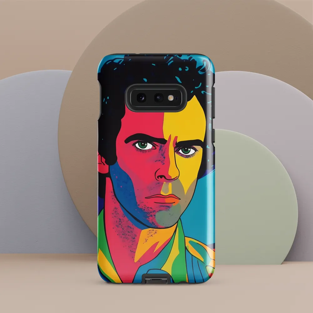 Electric Visage: A Portrait of Vibrance