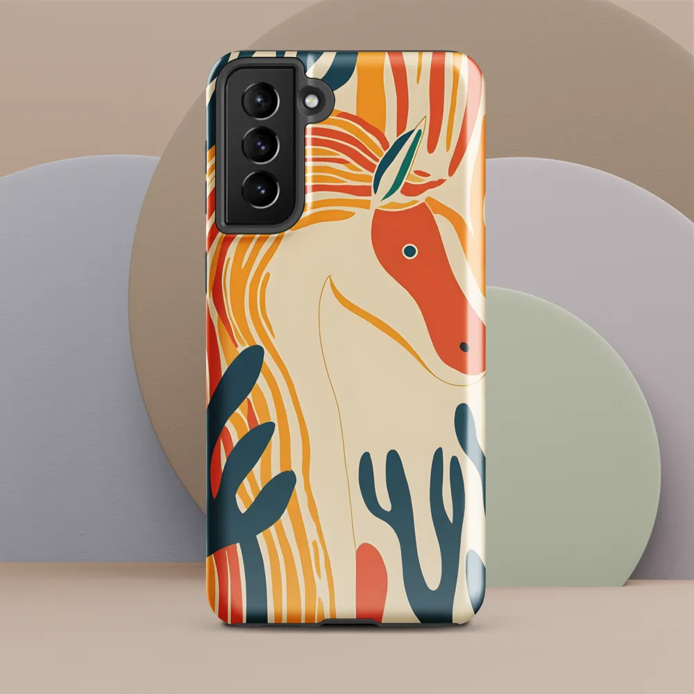 Whimsical Unicorn in a Lush Landscape