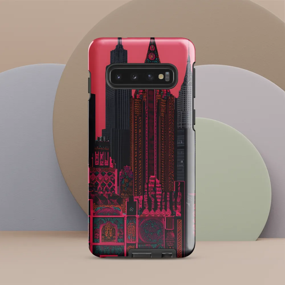 Urban Vibrance: A Digital Exploration of Skyscrapers