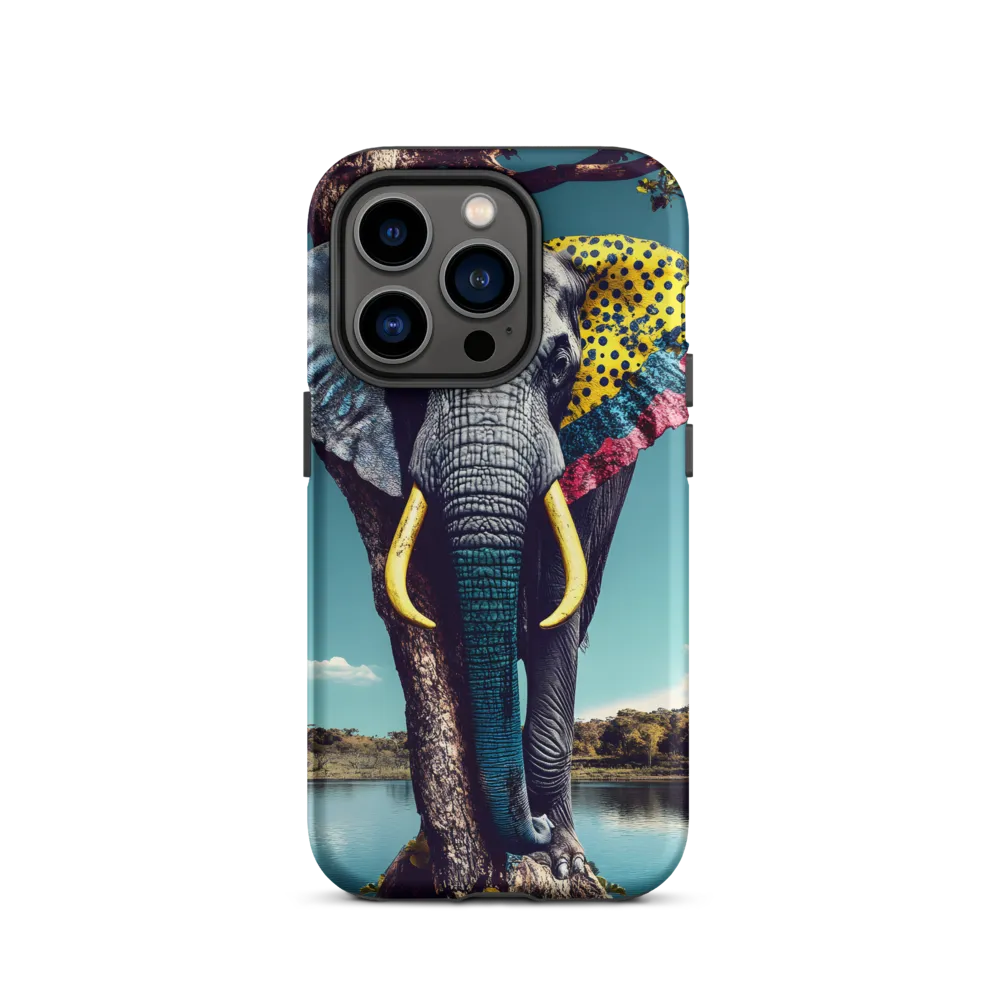Playful Elegance: The Surreal Elephant