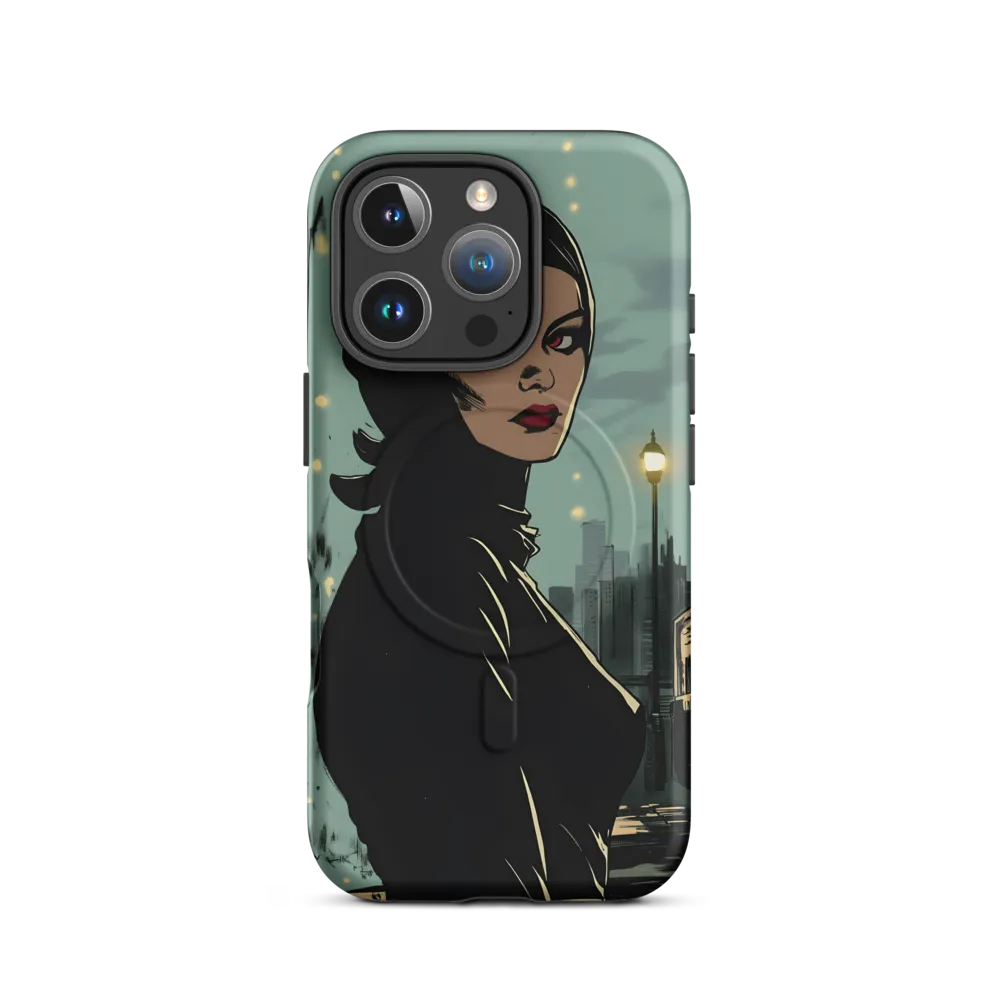 Shadows of Intrigue | Phone Case |  16 Pro | MagSafe® Tough Case | Matte
