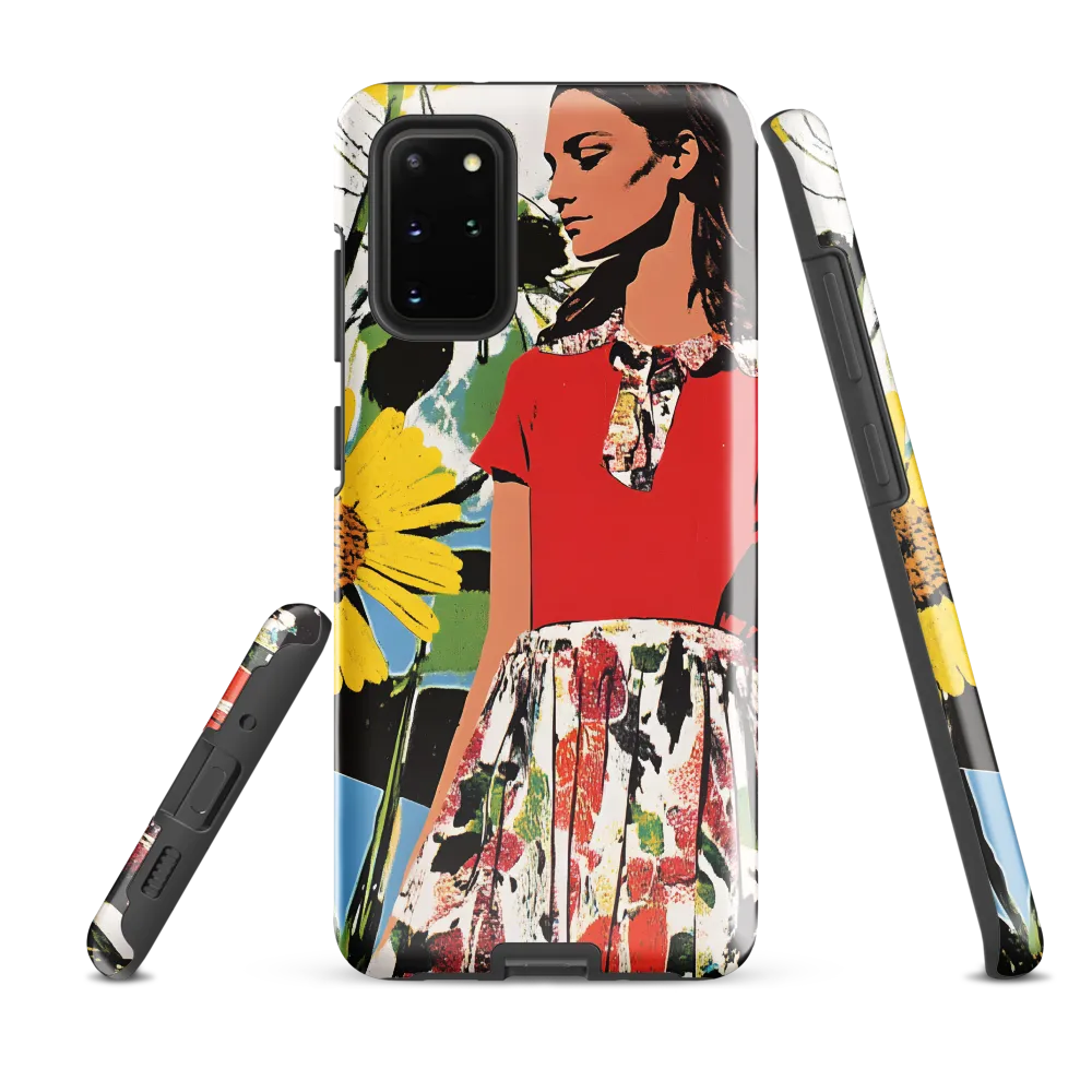 Floral Symphony in Red