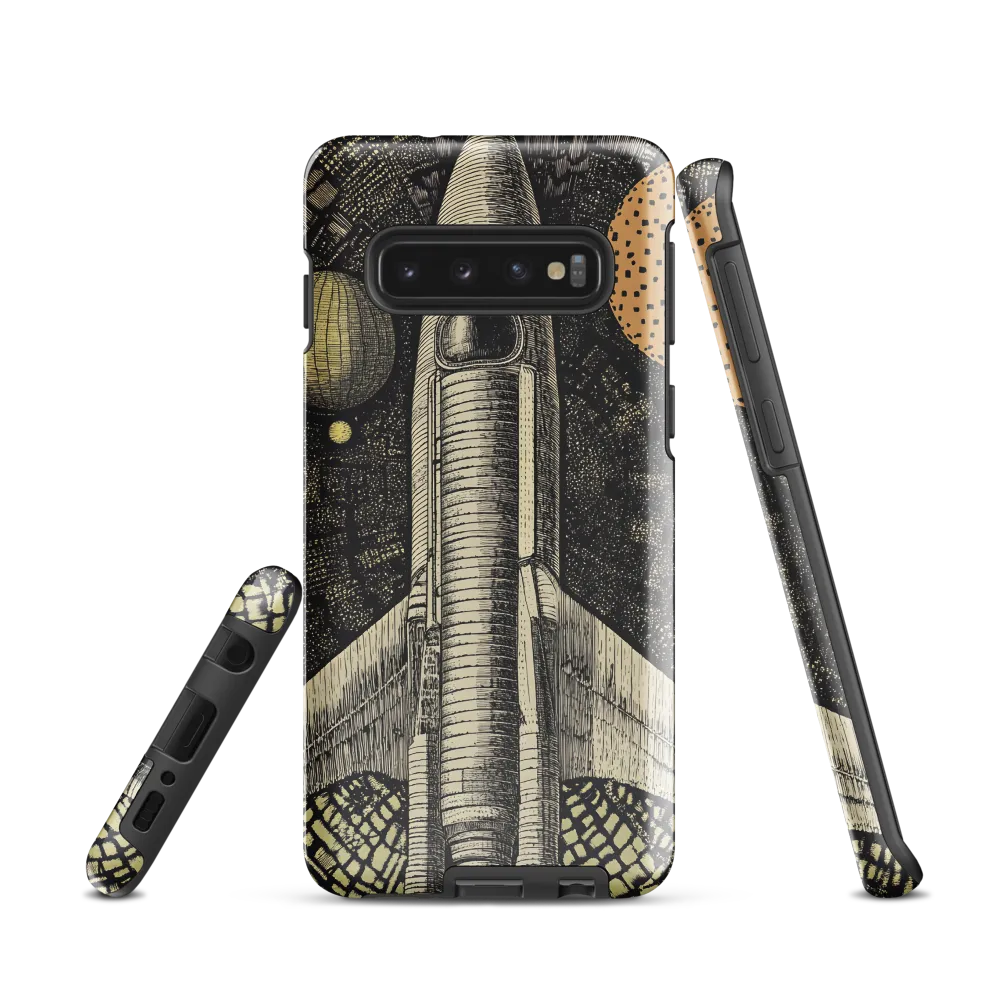 Voyage to the Unknown | Phone Case |  S10 | Tough Case | Glossy