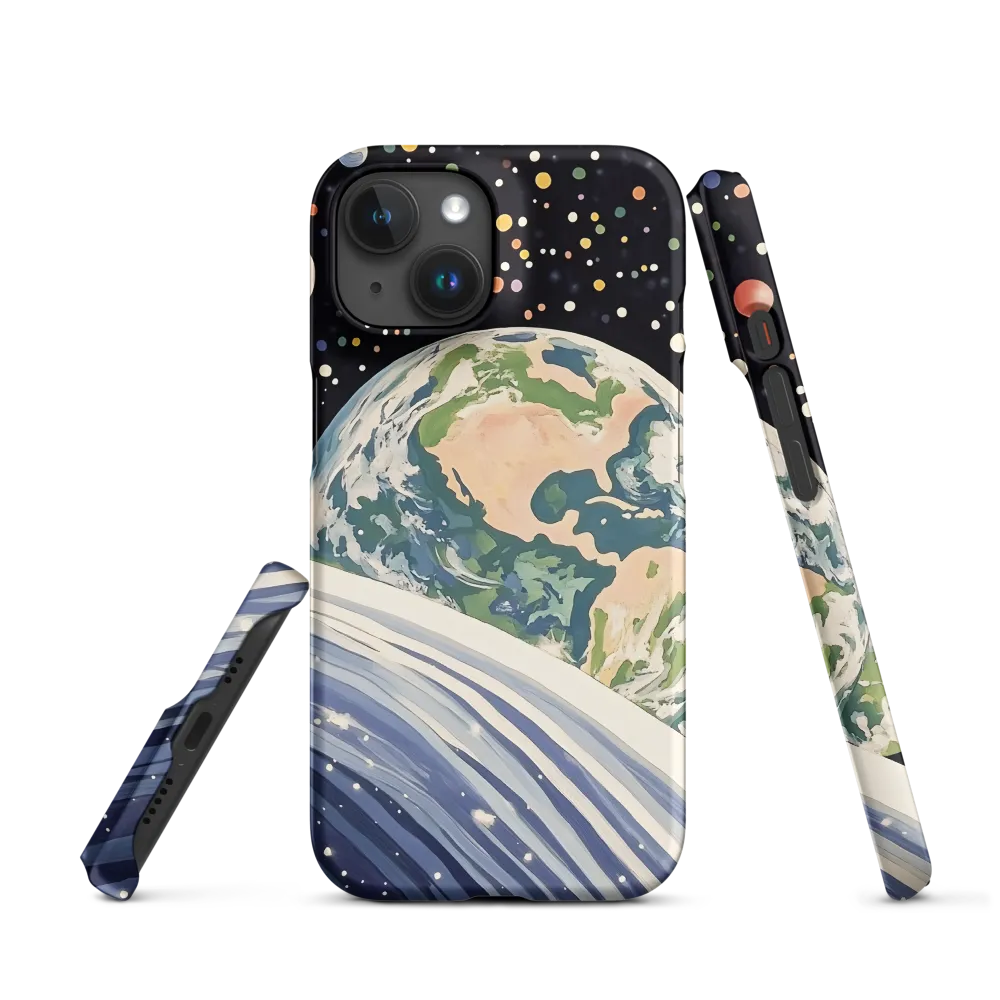 Celestial View: A Surreal Journey Through Space