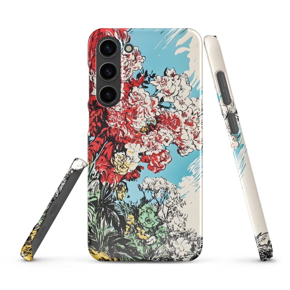 Floral Symphony in Bold Colors