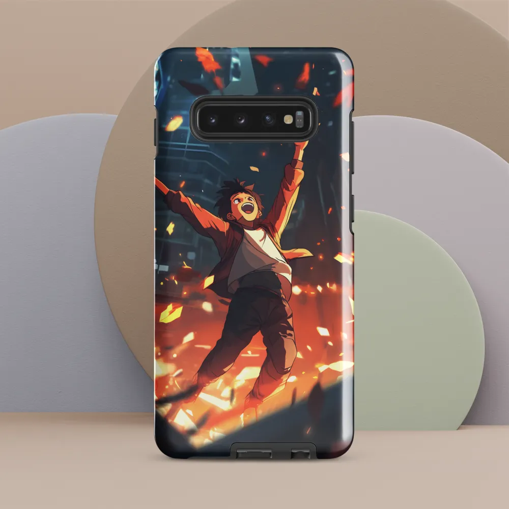 Embracing Freedom, Autumn's Dance | Phone Case |  S10 Plus | Tough Case | Glossy