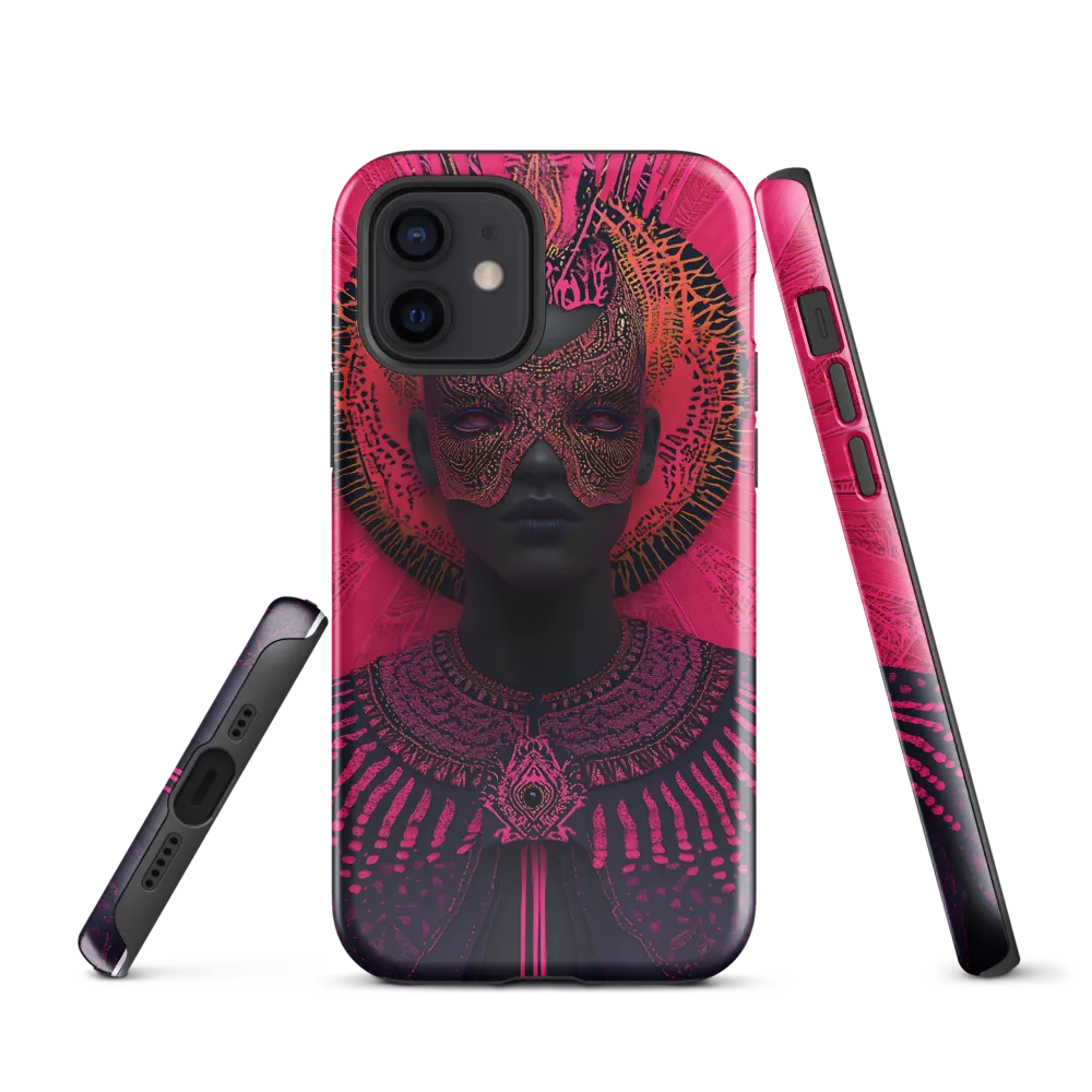 Halo of Magenta — Masked Ornament