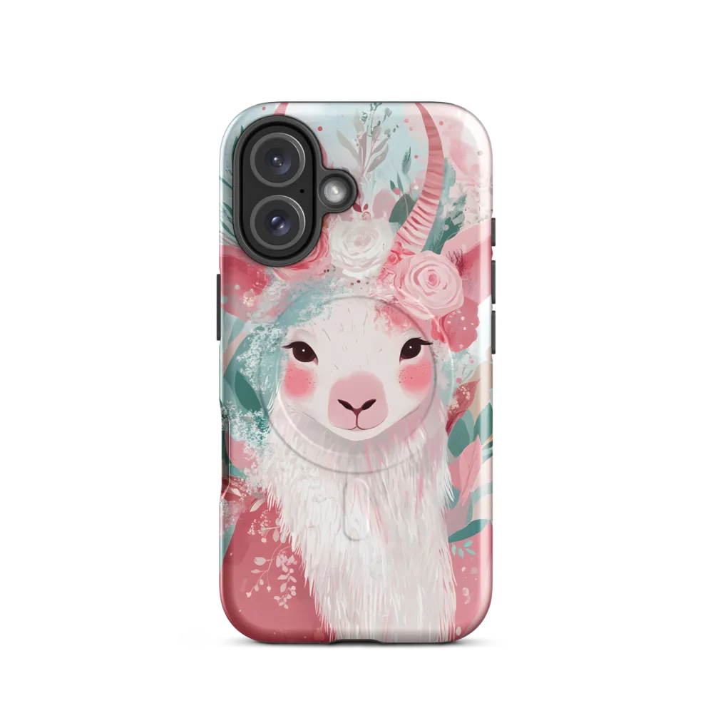 Spring Whimsy: The Floral Goat