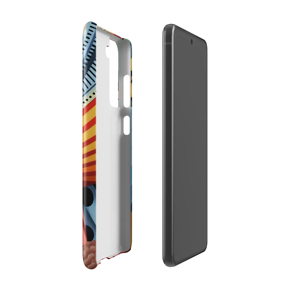 Symphony of Shapes | Phone Case |  S21 FE | Snap Case | Glossy