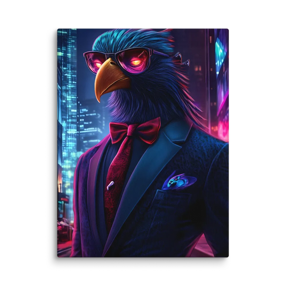 The Dapper Avian | Canvas | 24″×32″