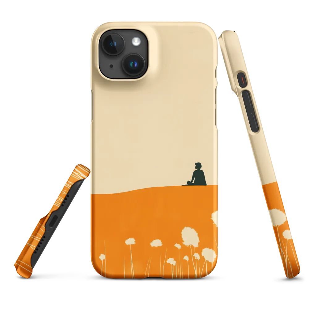 Quiet Contemplation | Phone Case |  15 Plus | Snap Case | Matte