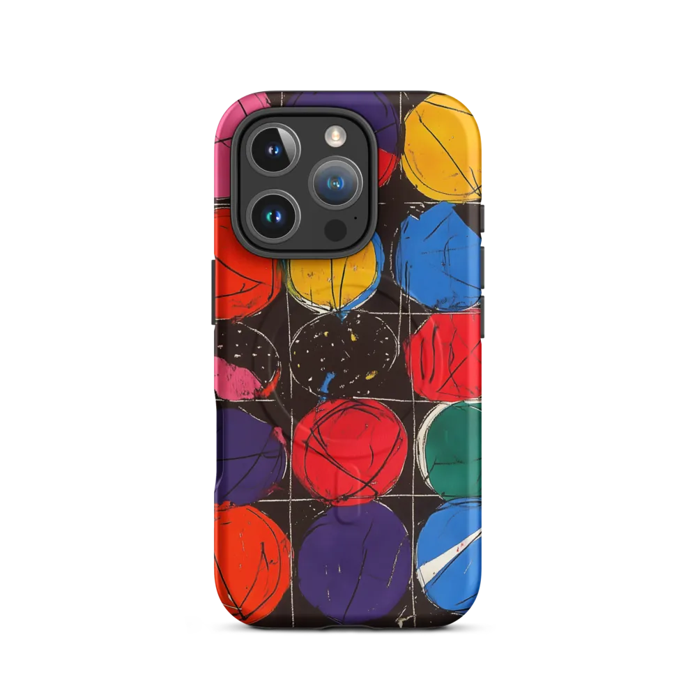 Colorful Circles in Abstract Harmony