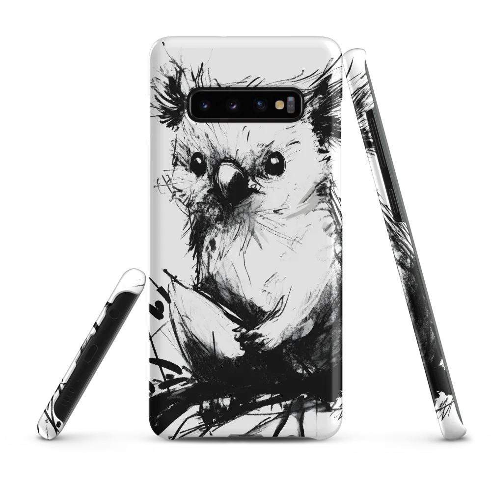 Whimsical Koala in Ink