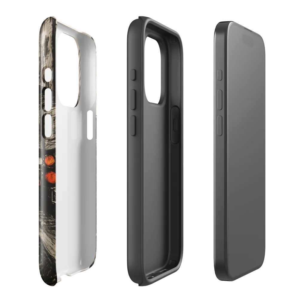 Cityscape of Solitude | Phone Case |  15 Pro | Tough Case | Glossy