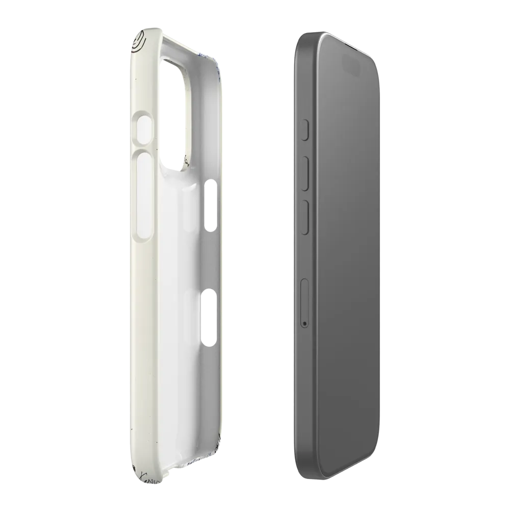Abstract Surrealist Figure in Cubism | Phone Case |  16 Pro | Snap Case | Matte