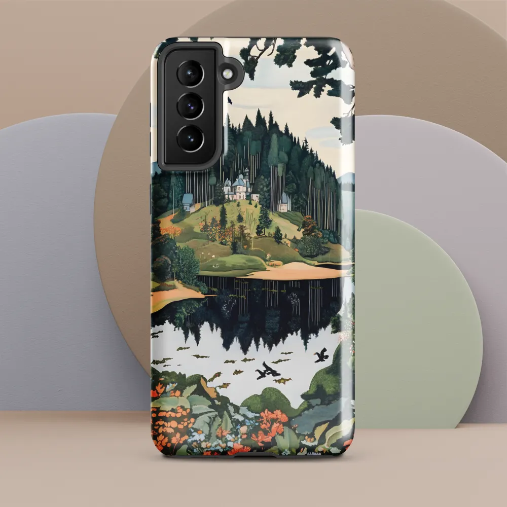Tranquil Reflections: A Serene Landscape