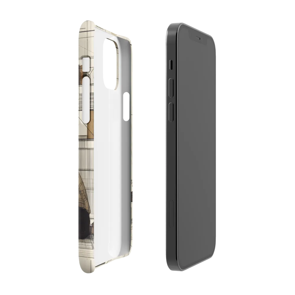 Quiet Reflections in Line | Phone Case |  12 Pro | Snap Case | Glossy