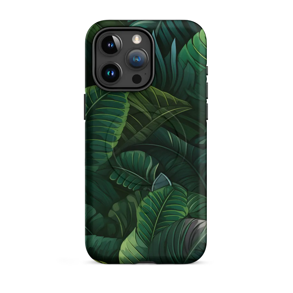 Lush Canopy: A Tropical Foliage Study