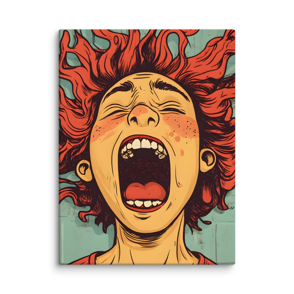 Fury Unleashed | Canvas | 18″×24″