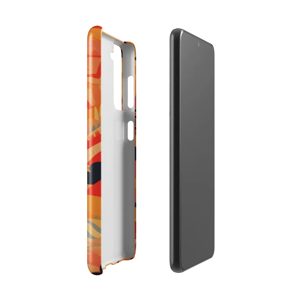 Whispers of the Abstract Horizon | Phone Case |  S21 | Snap Case | Glossy