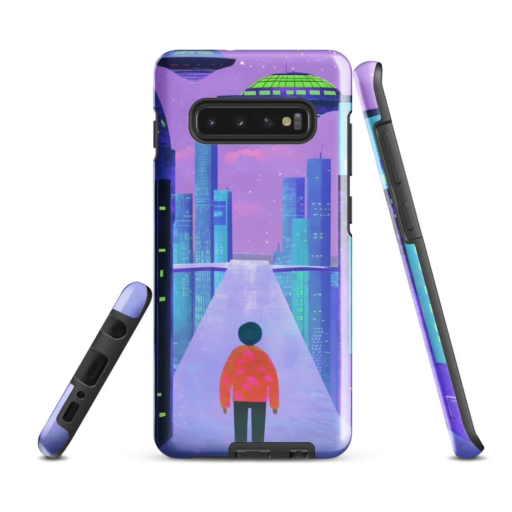 The Cosmic Urbanity | Phone Case |  S10 Plus | Tough Case | Glossy