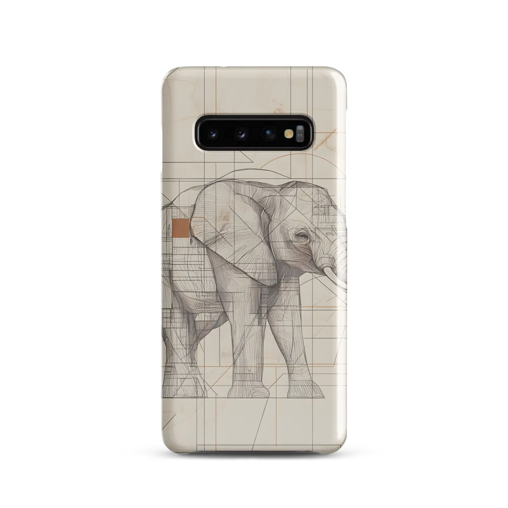 Geometric Elegance: The Steel Elephant