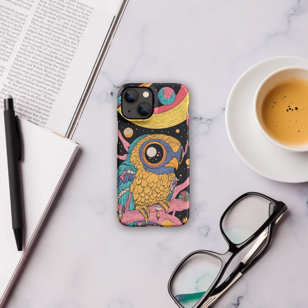 Whimsical Cosmic Owl