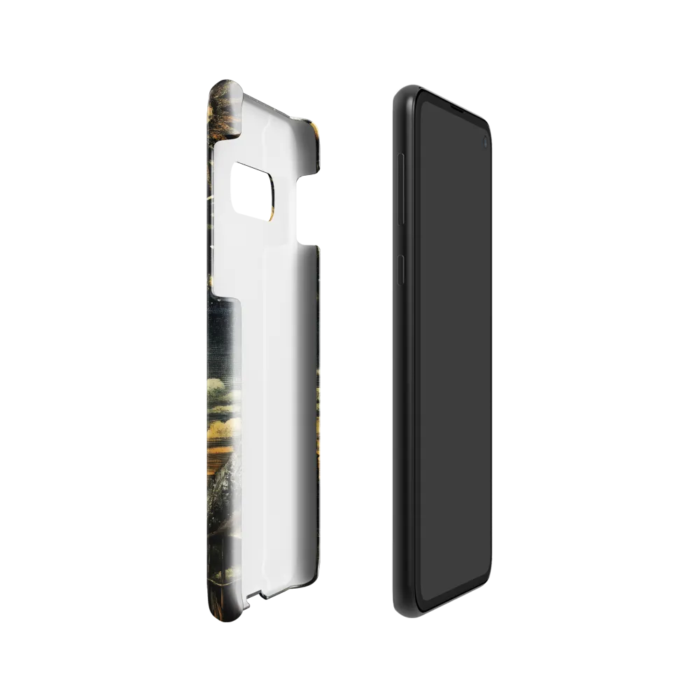 Cosmic Curiosity: A Journey Beyond Earth | Phone Case |  S10e | Snap Case | Glossy