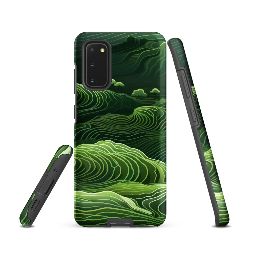 Whispers of Green Hills | Phone Case |  S20 | Tough Case | Matte