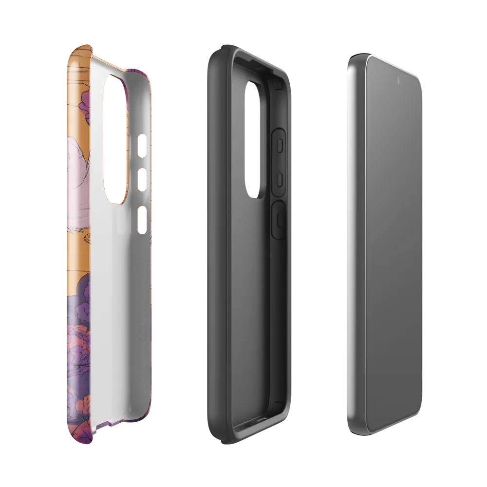Whispers of the Violet Dawn | Phone Case |  S23 | Tough Case | Glossy