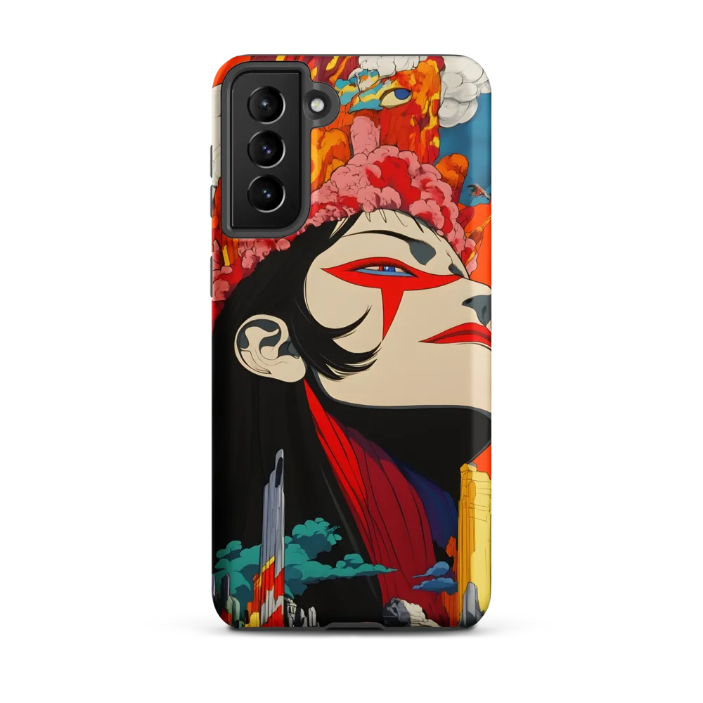 Eruption of Power | Phone Case |  S21 Plus | Tough Case | Matte