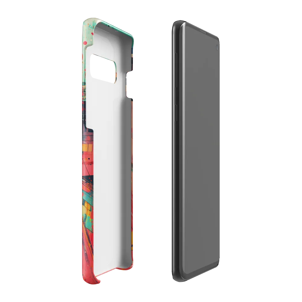 Vibrant City Life | Phone Case |  S10 Plus | Snap Case | Glossy