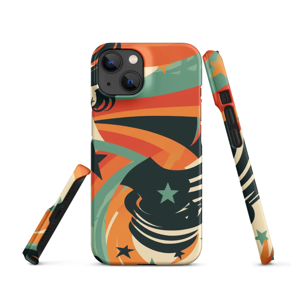 Swirls of Elegance | Phone Case |  14 | Snap Case | Matte